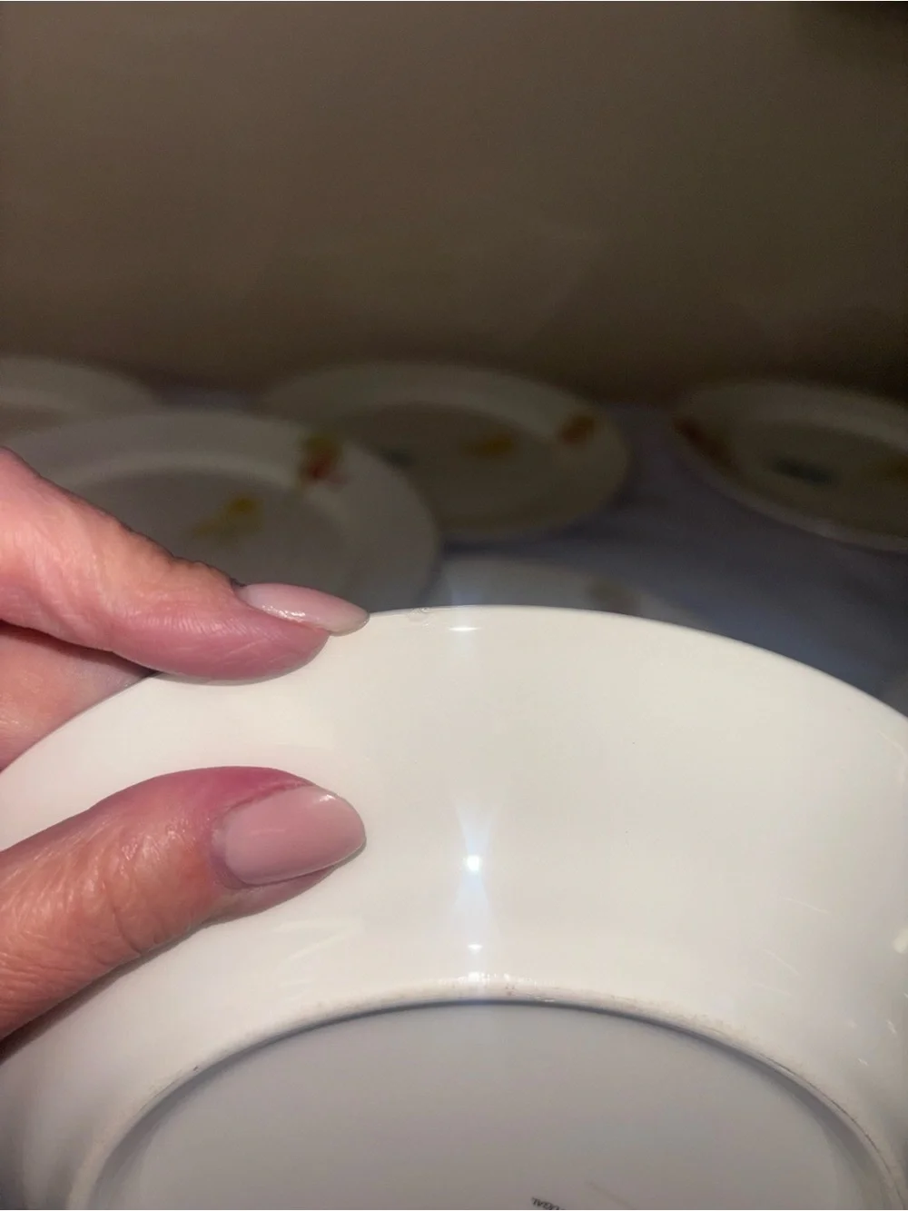 Vintage Set of 8 Pier 1 Imports Little Bird Salad Plate 8-1/2” Portugal. Y3